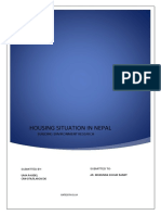 Housing Situation in Nepal: Building Environment Research