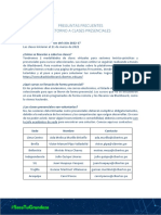 Preguntas Frecuentes Sobre Retorno - Regulares 2022-1