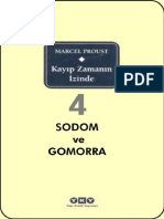 2058 4 Kayıp Zamanin Izinde 4 Sodom Ve Gomorra Marcel Proust Roza Hakmen Ahmed Guntan 2005 610s