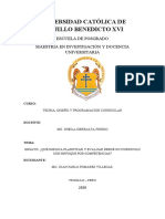 ENSAYO - Qué Implica Planificar y Evaluar Desde Un Currículo Con Enfoque Por Competencias