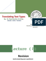 Translating Text Types