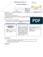 Ficha de Aprendizaje - CC - SS - 3°