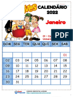 Calendário 2022