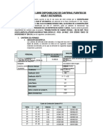 Acreditación de Canteras, Fuentes de Agua y Botaderos