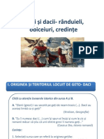 Geții Și Dacii- Rânduieli, Obiceiuri, Credințe