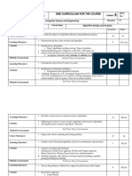 Obe Curriculum For The Course: RGPV (Diploma Wing) Bhopal Computer Science and Engineering Algorithm Design and Analysis