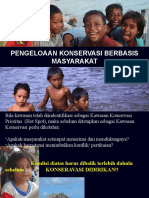 13 KONSERVASI BERBASIS MASYARAKAT