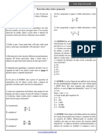 Razão e proporção em exercícios de matemática