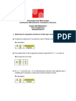 ASIGNACION - N°4 - MATEMATICAS - I YORIHANY MENDEZ Res