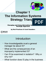 The Information Systems Strategy Triangle