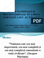 State Nationale Si Multinationale Romania Cls. 10 Copie