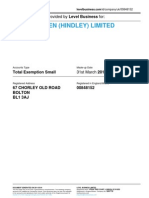 LES WALKDEN (HINDLEY) LIMITED - Company Accounts From Level Business