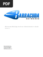 Download Barracuda Message Archiver AG US by jlma81 SN57221308 doc pdf