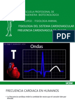 Fisiología cardiovascular: Frecuencia cardíaca y auscultación cardiaca