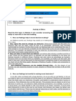 Activity 9: The Act: Worksheet 1: Concept Mapping