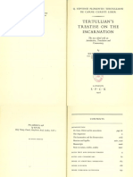 Tertullian_ Ernest Evans (ed.) - Tertullian's Treatise on the Incarnation_ Q. Septimi Florentis Tertulliani de carne Christi liber   (1956)