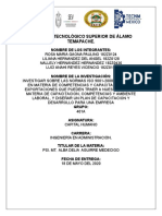 Plan de capacitación ISO para el desarrollo empresarial