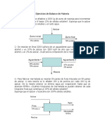 Ejercicios de Balance de Materia