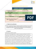 Anexo - Ficha de Resumen y Análisis de Lectura