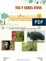 PLANTAS Y SERES VIVOS