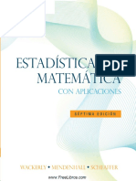 Estadística Matemática Con Aplicaciones 7edi - MENDENHALL
