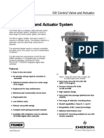 Fisher GX Control Valve and Actuator System