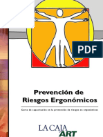 prevención de riesgos ergonómicos