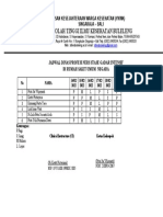 Jadwal Jaga