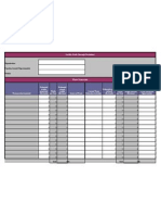 Facility Walk Through Worksheet - 0