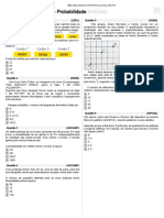 Listão Análise Combinatória