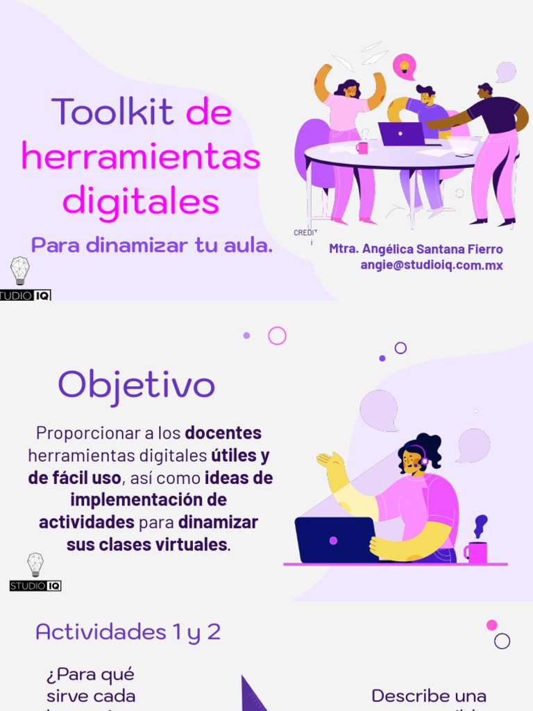 Toolkit de Herramientas Digitales para Dinamizar Tu Aula | PDF ...