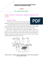 Dr. Uttam Kumar Kanp Dr. Uttam Kumar Kanp: Auxin