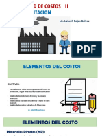 Diapositivas Unidad I Retroalimantacion ELEMENTOS DEL COSTO
