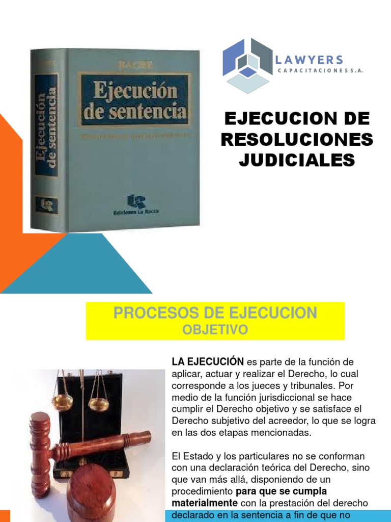 Ejecución de Sentencias en Materia Familiar | PDF | Sentencia (ley ...