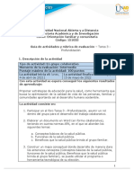 Guia de Actividades y Rúbrica de Evaluación - Unidad 2 - Tarea 3 - Profundización