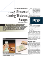 Using Ultrasonic Coating Thickness Gauges