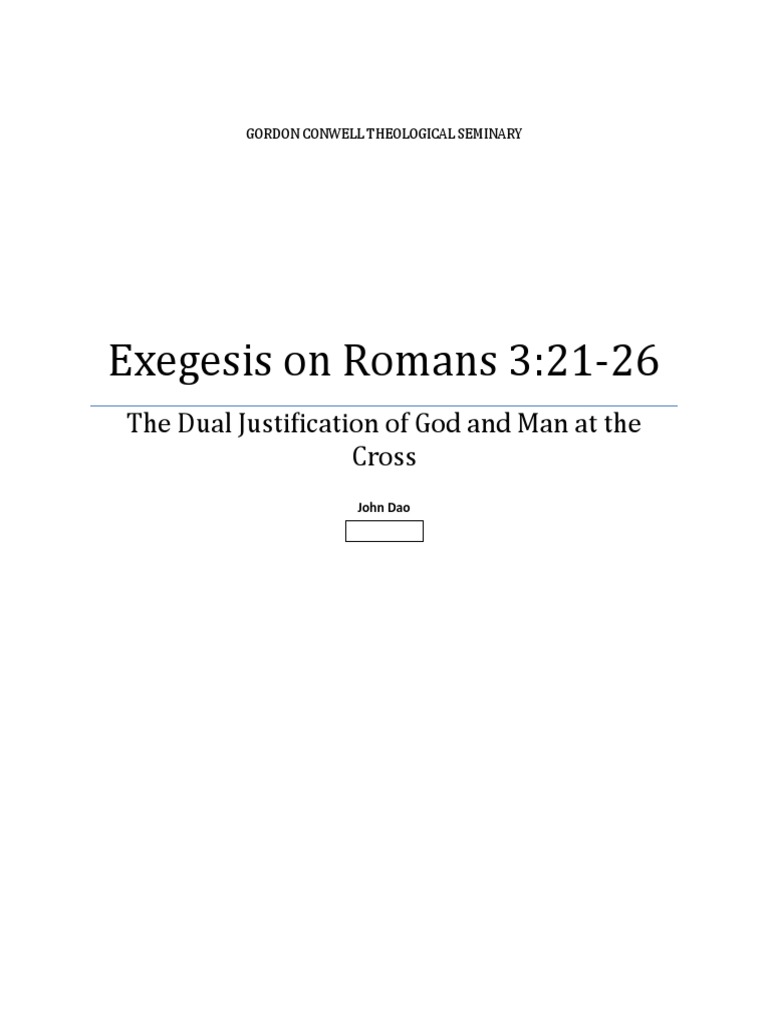 Romans 3:21-31 explained picture