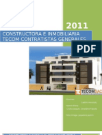 Constructor A e Inmobiliaria Tecom Contratistas Generales Sac