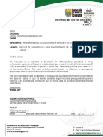 Respuesta Radicado 2022102000094524 de Fecha 18-03-2022 PAVIMENTACION BARRIO LOS OLIVOS