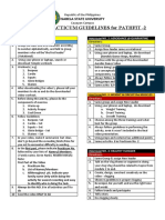 Activity/ Practicum Guidelines For Pathfit - 2: Isabela State University