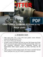 Craftsmen Training Scheme (CTS) NSQF Level - 5