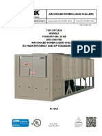 Air-Cooled Screw Liquid Chillers: Installation, Operation, Maintenance