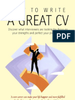 How To Write A Great CV