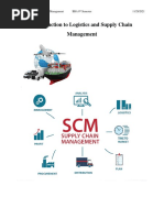 Introduction To Logistics and Supply Chain Management