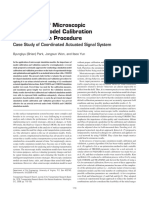 Application of Microscopic Simulation Model Calibration and Validation Procedure