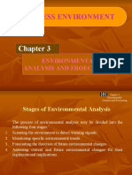 Business Environment: Environmental Analysis and Froecasting