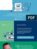 CB Insights Big Tech in Healthcare 2021