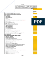 Income Tax Calculator Fy 2021 22 v2