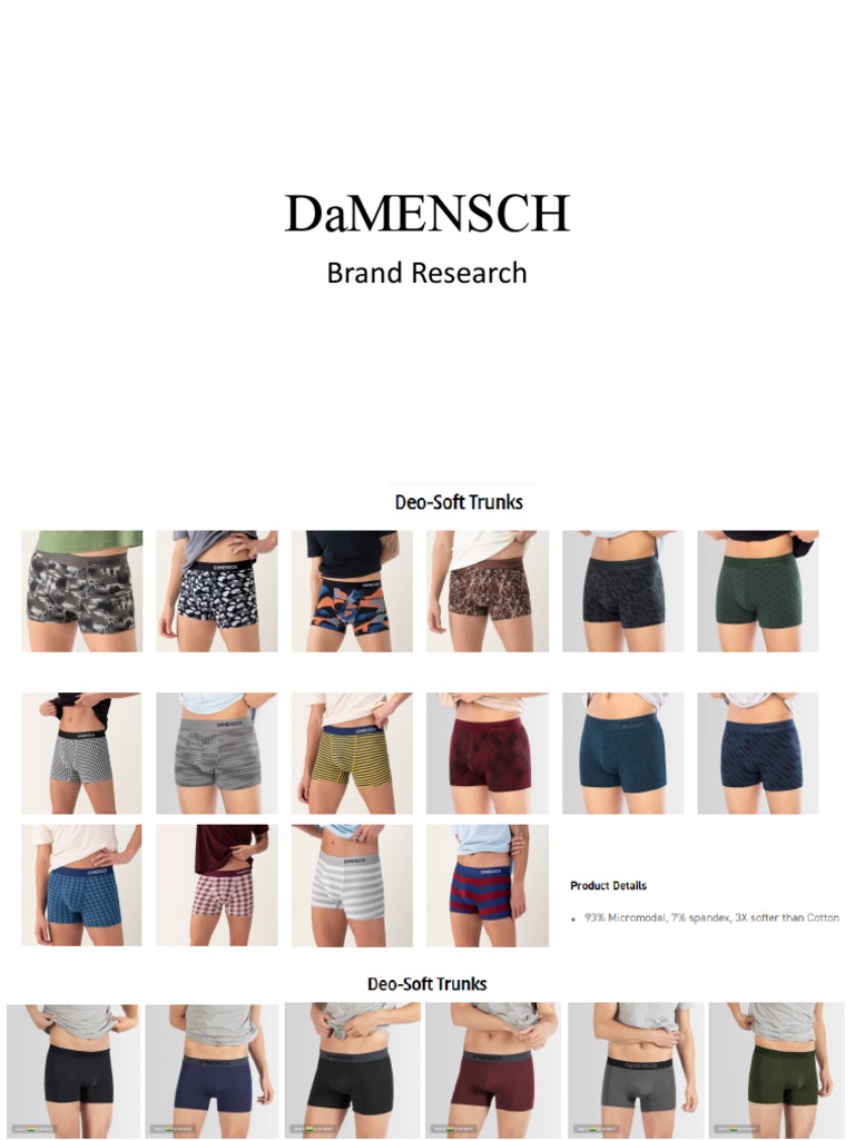 Damensch: Brand Research | PDF