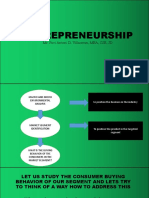 Entrepreneurship: Mr. Pavi Antoni D. Villaceran, MBA, CSE, JD